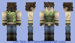Joseph Joestar ✪ JOJO 2: Battle Tendency Minecraft Skin