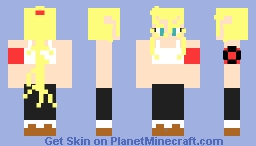 Irina (Dragon Ball AF) Minecraft Skin