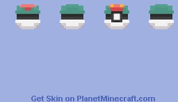 Small Lure Ball (Green, Shaded) Minecraft Skin