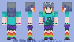june!! (this time,whith shorter hair!) Minecraft Skin