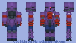 MS-05Q Zaku I (Norris Packard) Minecraft Skin