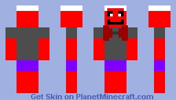 No cursed red hulk Minecraft Skin