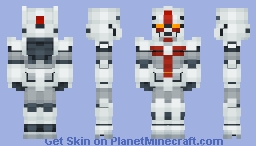 RX-78-02 Gundam (Rollout Color) Minecraft Skin