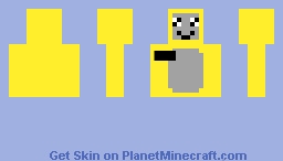 Monke (yellow) Minecraft Skin