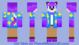 cherry bomb inspired furry skin Minecraft Skin