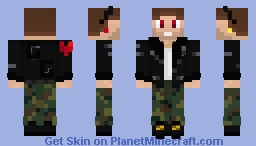 rejects Impulse - red life Minecraft Skin