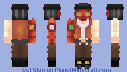Plague doctor (steampunk) Minecraft Skin