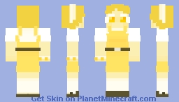 Yellow Lady Minecraft Skin
