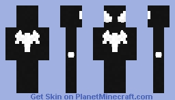 Spider man - Black Suit Minecraft Skin