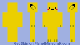 pikachu Minecraft Skin