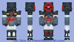 MS-07C-5 Gouf Test Prototype Minecraft Skin