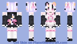 neko maid Minecraft Skin