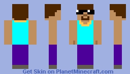 Steve le bg Minecraft Skin