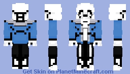 Sans - Undertale: Remake Minecraft Skin