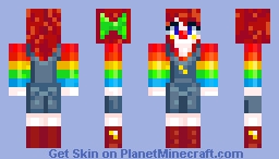 Clown Girl Java Minecraft Skin