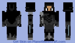 Assassino da faca negra Elden Ring Protagonist Minecraft Skin