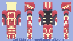 Primal Groudon (Shaded) Minecraft Skin