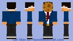 CookieMalk MASKED Minecraft Skin