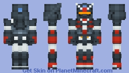 FA-78-2 Heavy Gundam Minecraft Skin