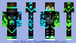 D-E Crystal Minecraft Skin
