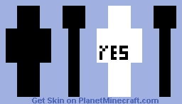 yes (version 2) Minecraft Skin