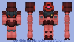 MS-09RS Rick Dom (Char Aznable) Minecraft Skin