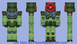 MS-09F Dom Funf Minecraft Skin