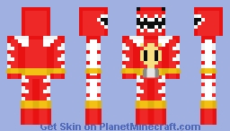 Dino Thunder Red Ranger Minecraft Skin