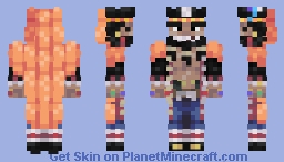 "Blackbeard" Marshall D. Teach (Post-Timeskip) Minecraft Skin