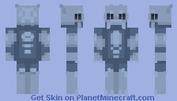 Blue monster Minecraft Skin