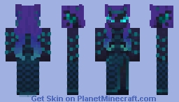 Abyssal Siren Minecraft Skin