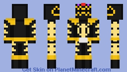 Dino Thunder Black Ranger (Tommy Oliver) Minecraft Skin
