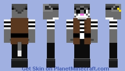 Octonauts White Beard l Old Octopod Minecraft Skin