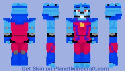 Glam Bonnie - Five Nights at Freddys Security Breach Minecraft Skin