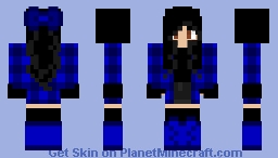 Fall Me :3 (Blue) Minecraft Skin