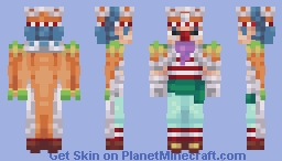 Buggy the Clown (Pre-Timeskip) Minecraft Skin
