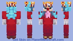 Buggy the Star Clown (Post-Timeskip) Minecraft Skin
