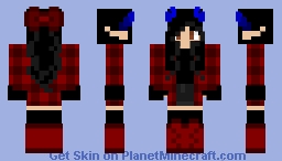 Fall Daemos Me :3 (Red) Minecraft Skin