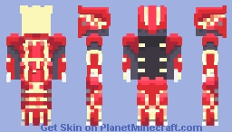 Primal Groudon (Vibrant, Shaded) Minecraft Skin