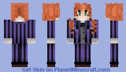 Agnes Demille (Wednesday S2) Minecraft Skin