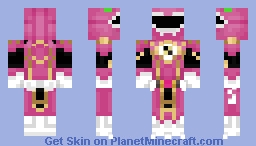 Power Ranger Prime - Pink Ranger Minecraft Skin