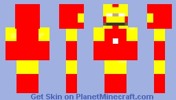 Iron man 7 Minecraft Skin