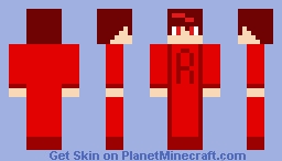 red trader Minecraft Skin