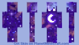 Galaxy Minecraft Skin