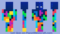Tetris skin Minecraft Skin