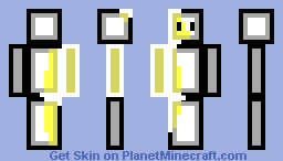 Evil Yellow Minecraft Skin