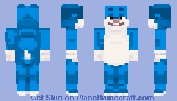 Blue Rabbit Minecraft Skin