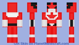 Time Force Red Ranger (Wesley Collins) Minecraft Skin