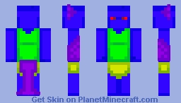 Atlantic crature. Minecraft Skin