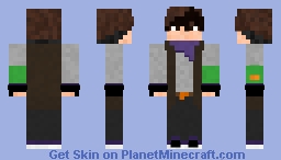 Damien Cowboy Minecraft Skin